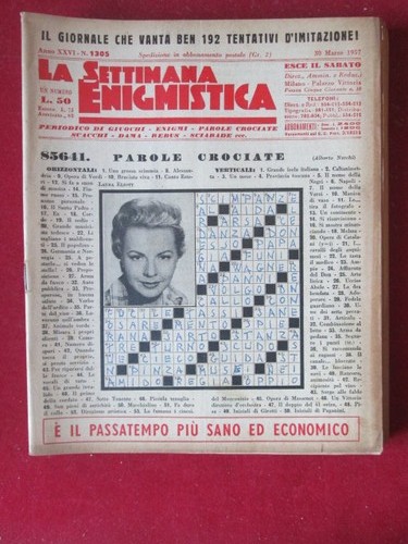 Settimana enigmistica 1305 - settimana,