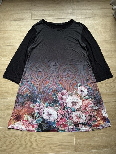 Vestito floreale desigual - , in