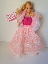 BARBIE MATTEL DREAM GLOW LUCE DI STELLE 1985 TAIWAN 2248 BAMBOLA DOLL VINTAGE