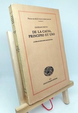 GIORDANO BRUNO. DE LA CAUSA