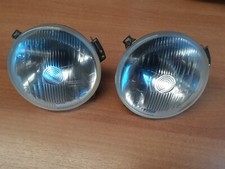 FIAT 1300 / 1500 2° SERIE COPPIA FARI INTERNI ABBAGLIANTI CARELLO ORIGINALI