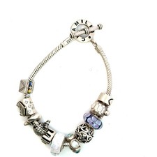 Autentico bracciale argento - bracciale, in
