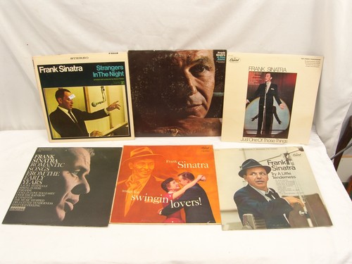 Vintage frank sinatra record - vintage,