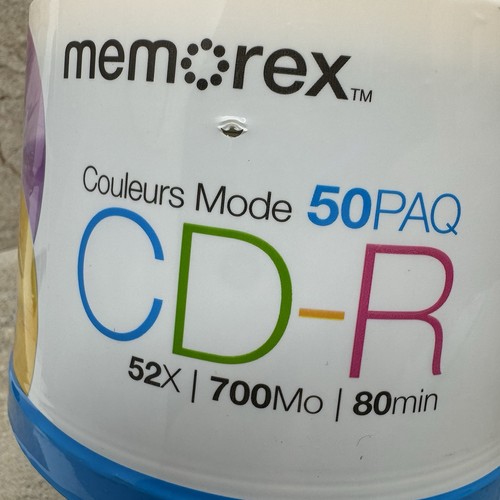 Memorex pack 52x 700mo - memorex, 50