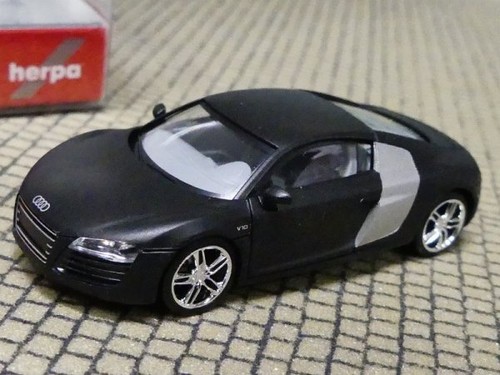 Herpa audi coupè nero - herpa, r8