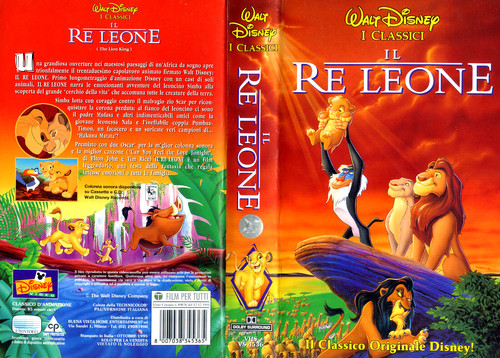 Leone 1995 animazione - re,