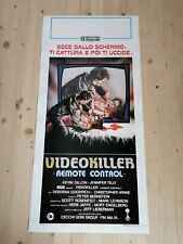 TELECOMANDO 1988 Locandina Film Originale 12x27" Italiano LIEBERMAN HORROR