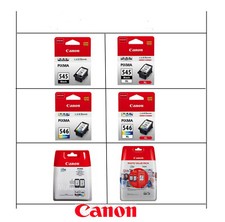 Lotto cartucce inchiostro Canon PG-545/ 545XL e CL-546/ 546XL per Pixma MG2450 TR4550