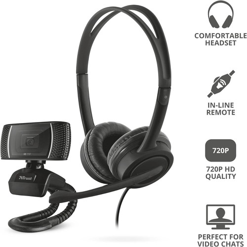 Trust doba cuffie usb - trust, 2
