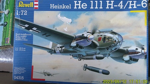 Revell 04315 heinkel - heinkel, he