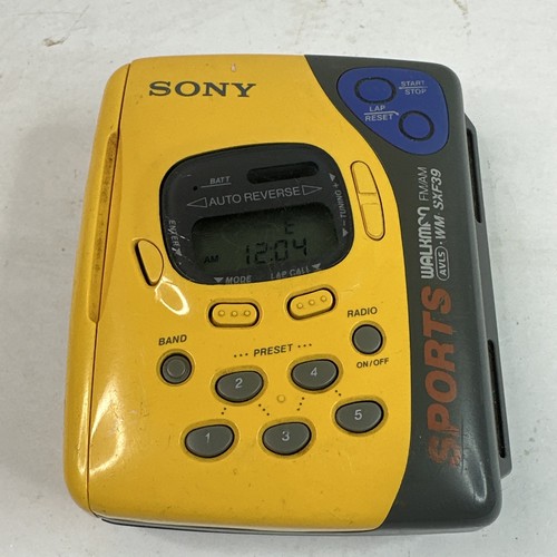 Sony sports walkman - sony, wm-sxf39