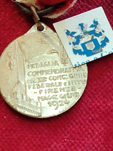 Medaglia firenze 1924 - firenze,