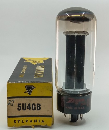 Sylvania 5u4gb piastra nera - sylvania, 5u4gb/piastra