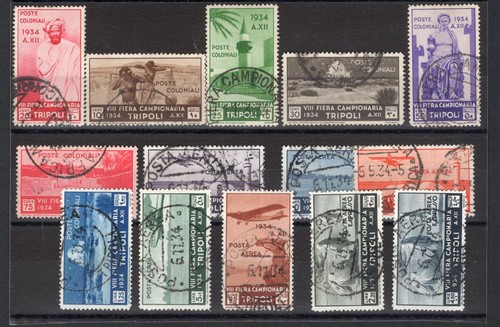 Libia 1934 viii - viii, di