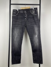 Jeans grigio biker Dsquared2