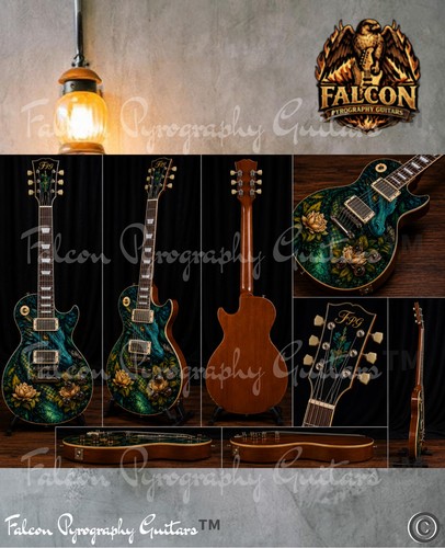 Chitarra elettrica fatta - , a