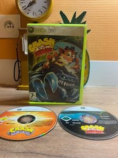 Crash Of The Titans + disque Crash Bandicoot mind over mutant - Xbox 360 - Pal