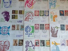 lotto di 20 buste primo giorno - poste vaticane