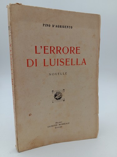 Errore luisella novelle - l'errore, di