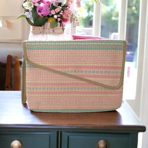 Borsa pochette busta - , rafia