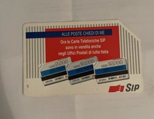 SCHEDA TELEFONICA  RARA SIP