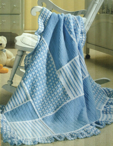 Patchwork blu bambino - un,