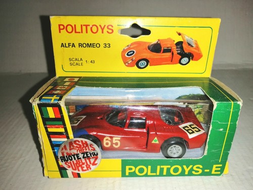 Alfa romeo politoys - politoys, scala
