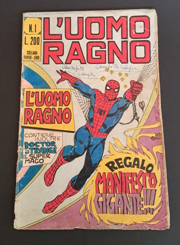 Uomo ragno - l'uomo,