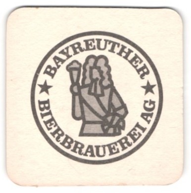 Sottobicchiere birra bayreuth - sottobicchiere,