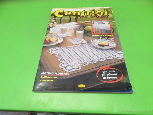 Rivista centrini filet - centrini, e
