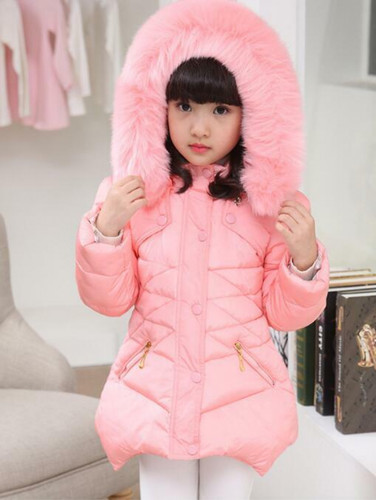 Piumino bambina cotone