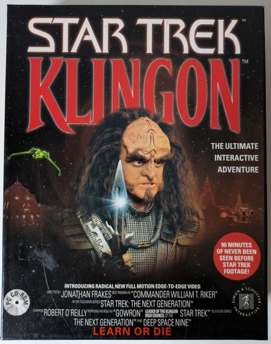 Star trek klingon - adventure, pc
