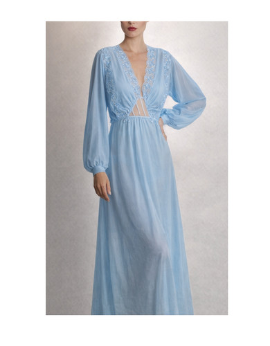 Camicia notte anna turchese - camicia, da