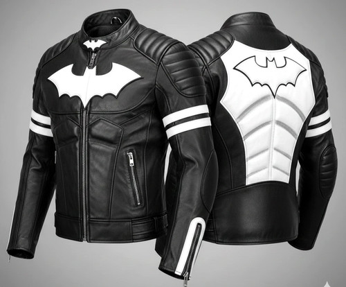 Giacca moto uomo batman vera - giacca,