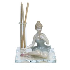 33360 Bomboniere Profumatore Porcellana Ballerina Battesimo Diffusore Profumo