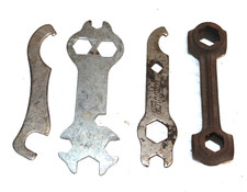 Vecchio attrezzo da bicicletta