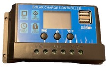 Regolatore Di Carica PWM 30A 12/24 V Per Fotovoltaico Pannelli Solari