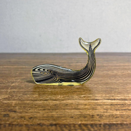 Sculture balena lucite - sculture,