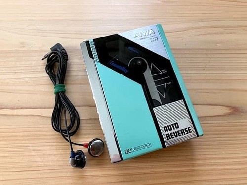 Aiwa cassetteboy verde - aiwa, hs-p7
