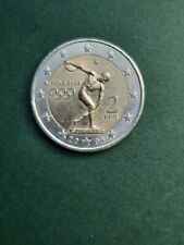 MONETA DA 2€ OLIMPIADI ATENE 2004 IN BUONO STATO