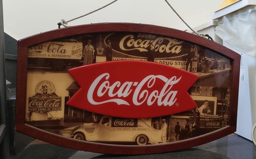 Insegna luminosa coca cola - coca,