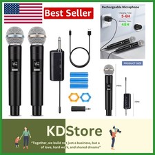 Set Microfono Karaoke Wireless