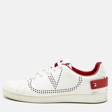 Valentino White Perforated