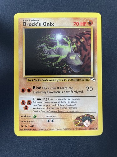 Pokemon brock onix - onix, gym
