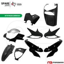 KIT COMPLETO NERO 10 CARENE PLASTICHE NERE ONE HONDA SH i 125 150 2005 - 2008