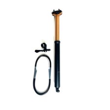 reggisella telescopico a01 31.6mm 125mm cavo interno nero finitura oro 138690880