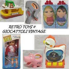 GIOCATTOLI VINTAGE RETRO' TOYS 70/80 - TOMY LITTLE TIKES FISHER PRICE DULCOP ecc
