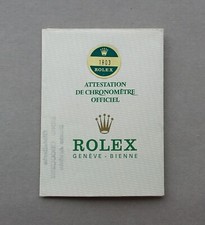ROLEX Garanzia Warranty
