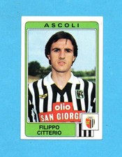 PANINI CALCIATORI 1984-85-Figurina n. 4- CITTERIO -ASCOLI-NEW VELINA