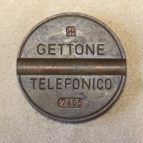 Gettone telefonico 7405 ipm - telefonico,